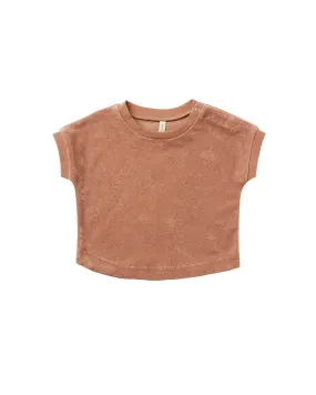 Terry Tee – Terracotta