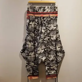 Black Ronin Waves Tribal Warrior Pants