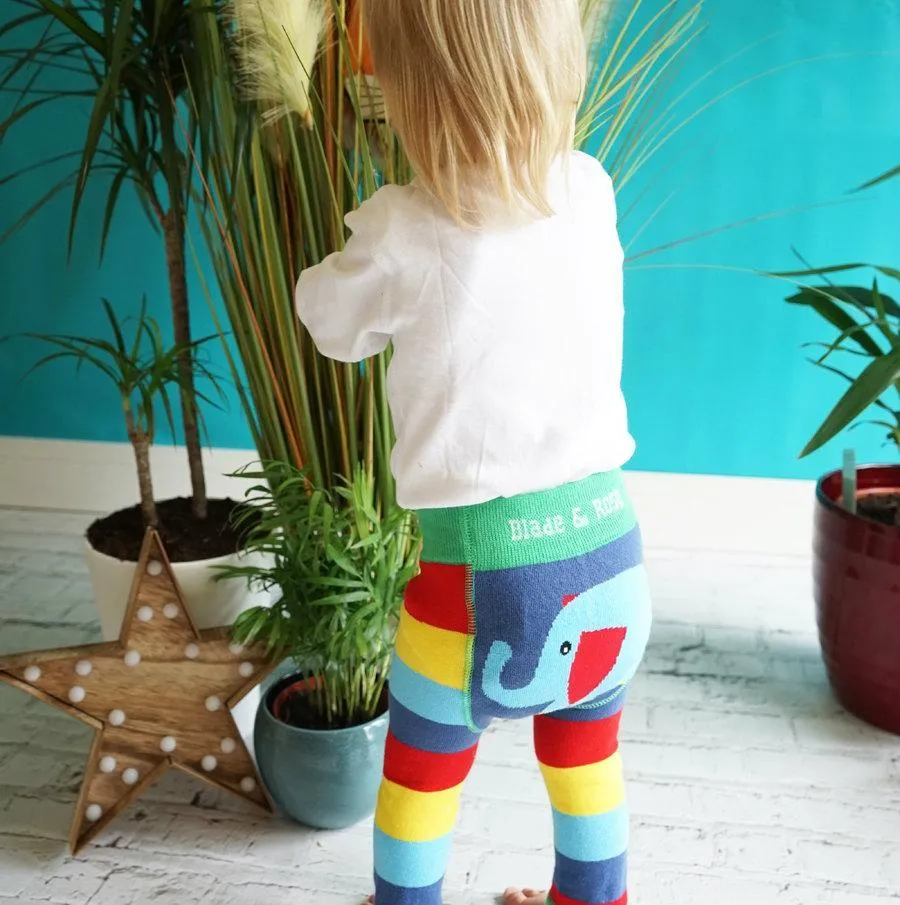 Blade and Rose Organic Elephant Leggings 小象有機棉彈力嬰兒屁屁褲 (WWF) (2-3y)