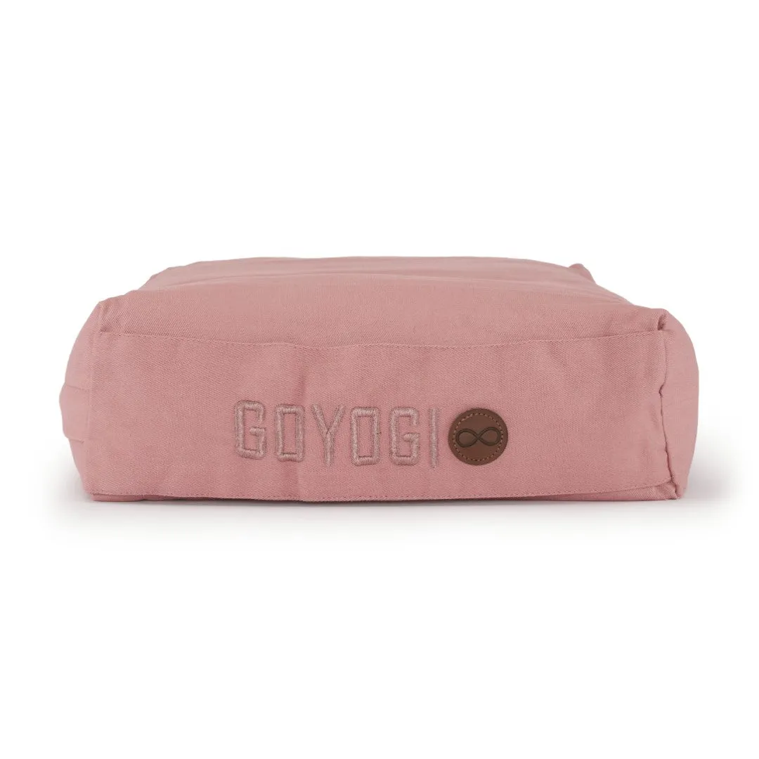 Calm Rektangulær Yoga Bolster - Rosa