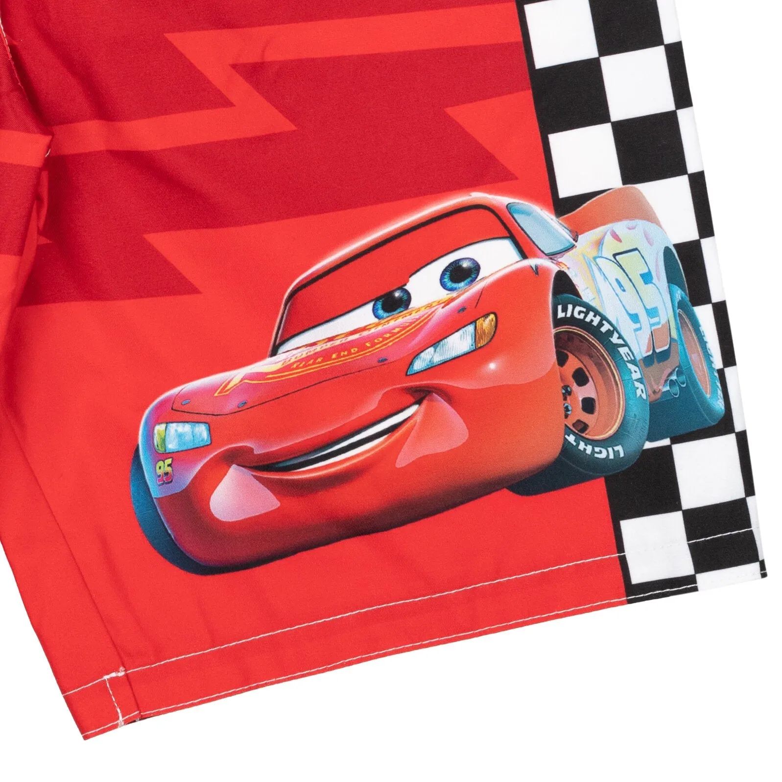 Disney Cars Lightning McQueen UPF 50  Swim Trunks Bathing Suit