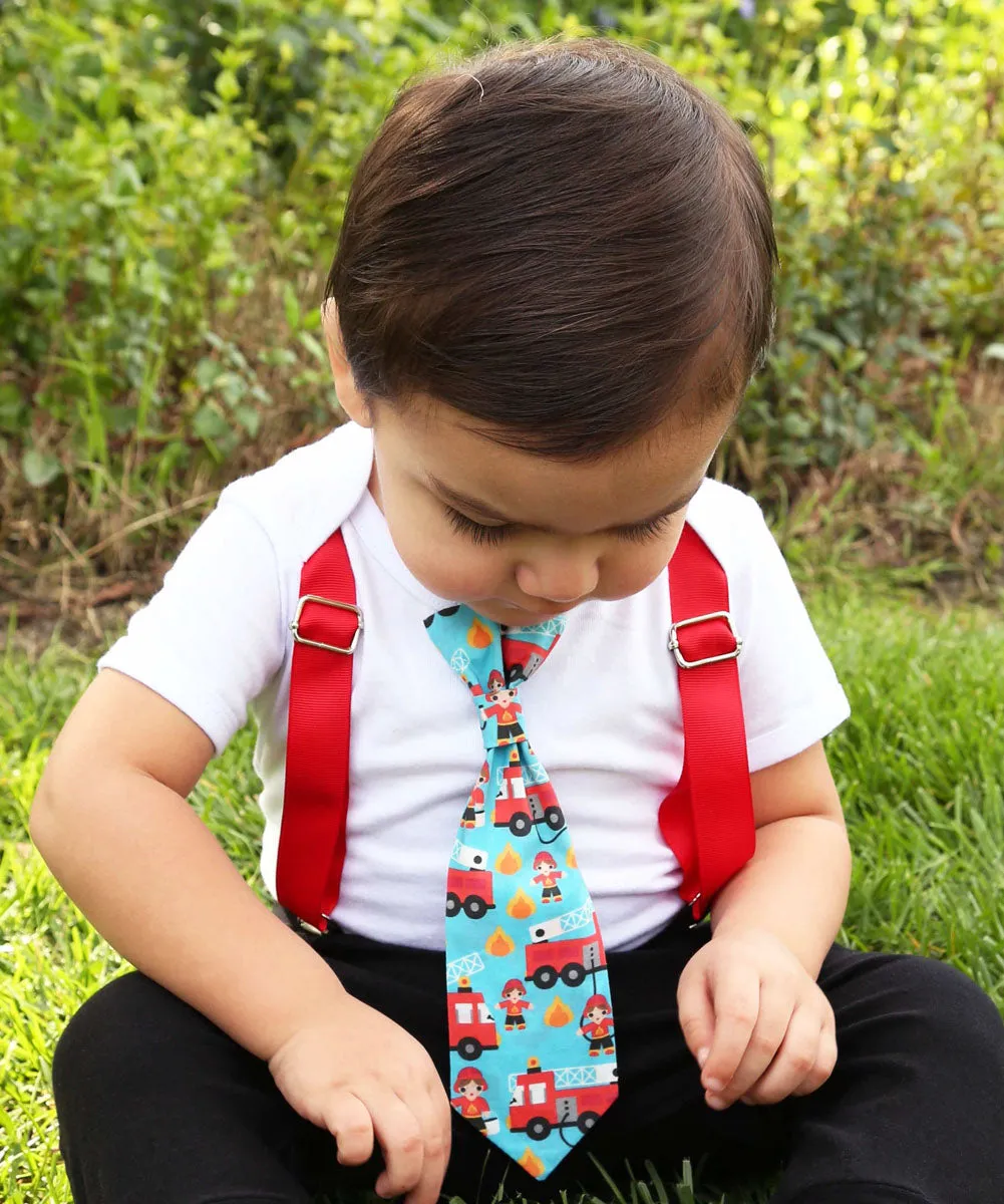 Fire Truck First Birthday Outfit Fire Man Party Baby Shower Gift