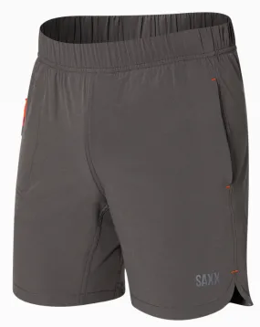 GAINMAKER TRAINING 2N1 Shorts 7" - Graphite- SAXX