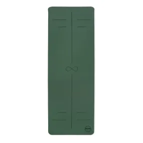 GOYOGI Signature Yoga Mat - Mørkegrøn - Allround Naturgummi yogamåtte