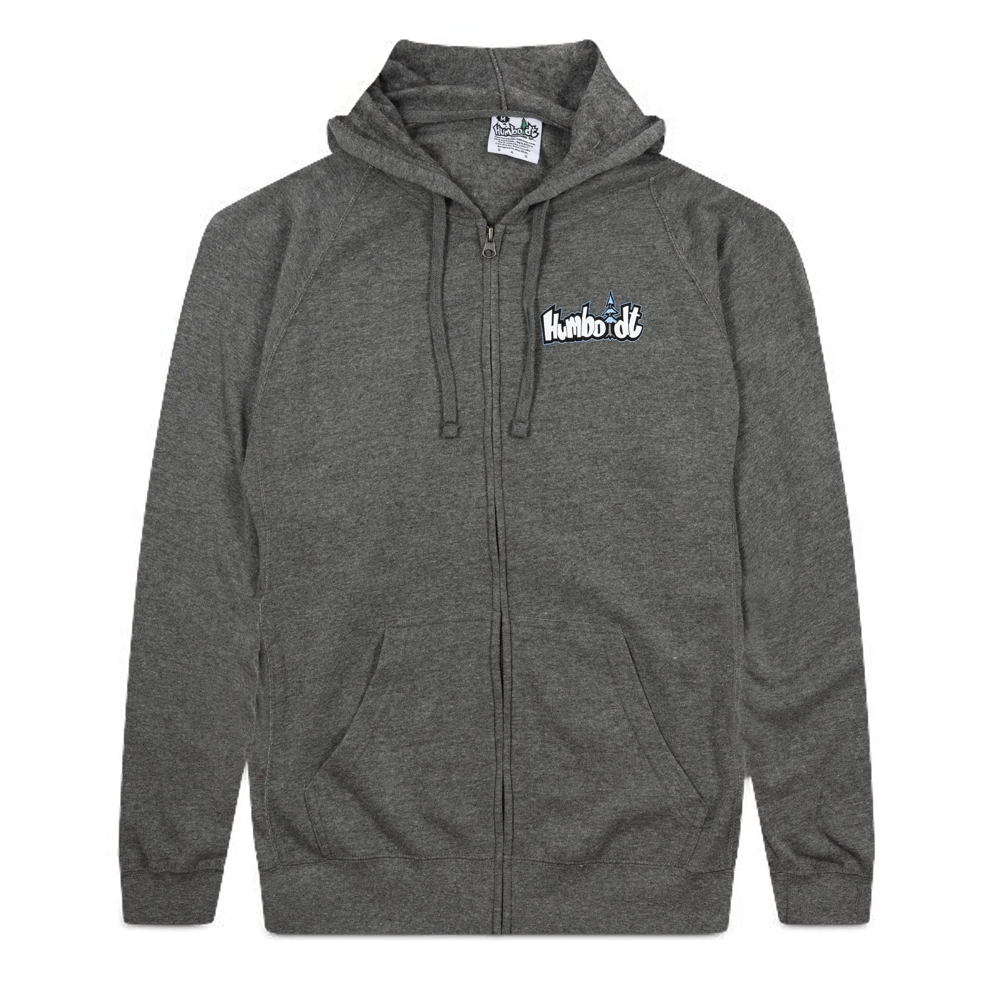 New Style Logo Zip Hoodie Gunmetal Heather