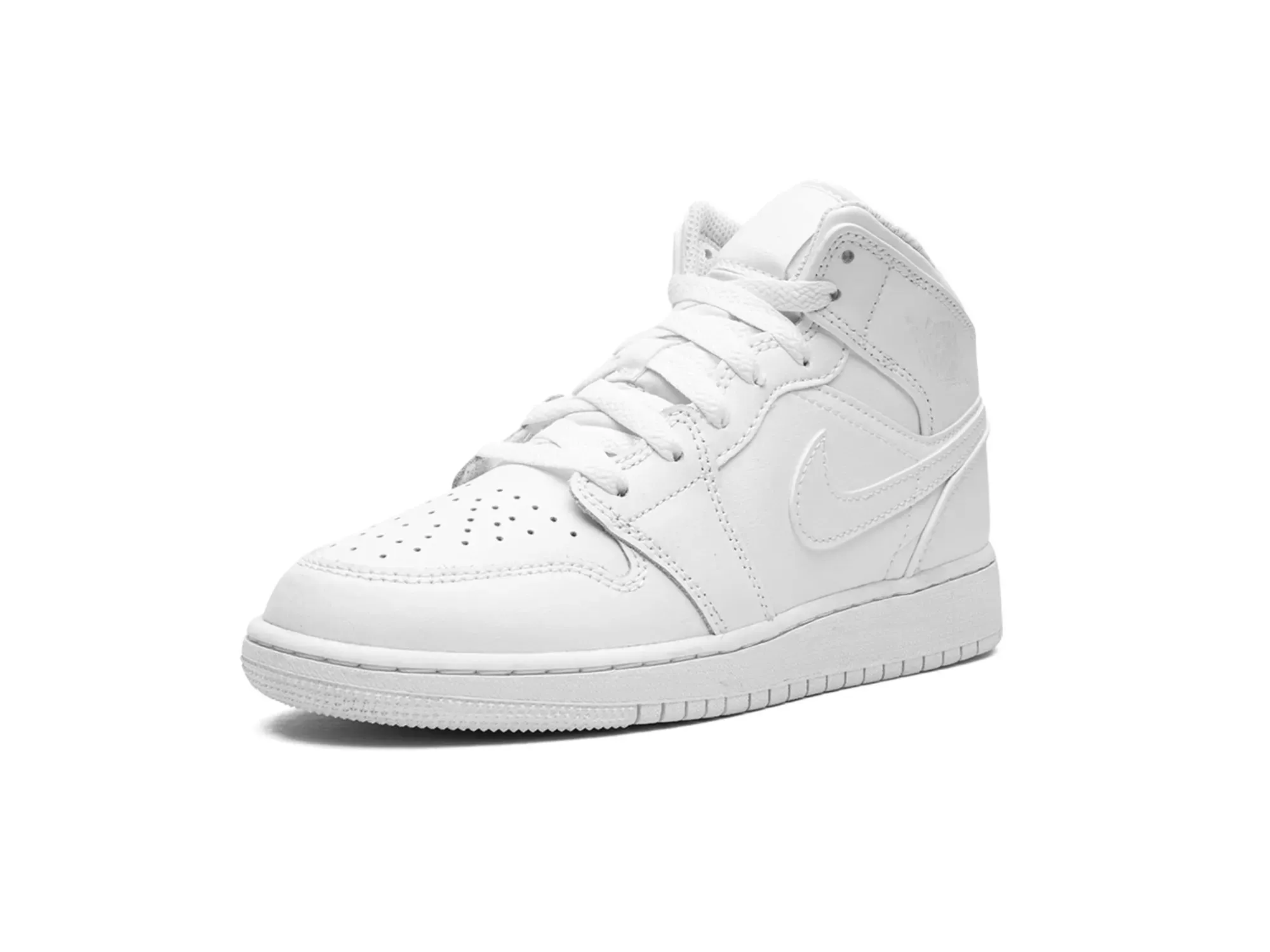 Nike Air Jordan 1 Mid "Triple White"