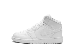 Nike Air Jordan 1 Mid "Triple White"