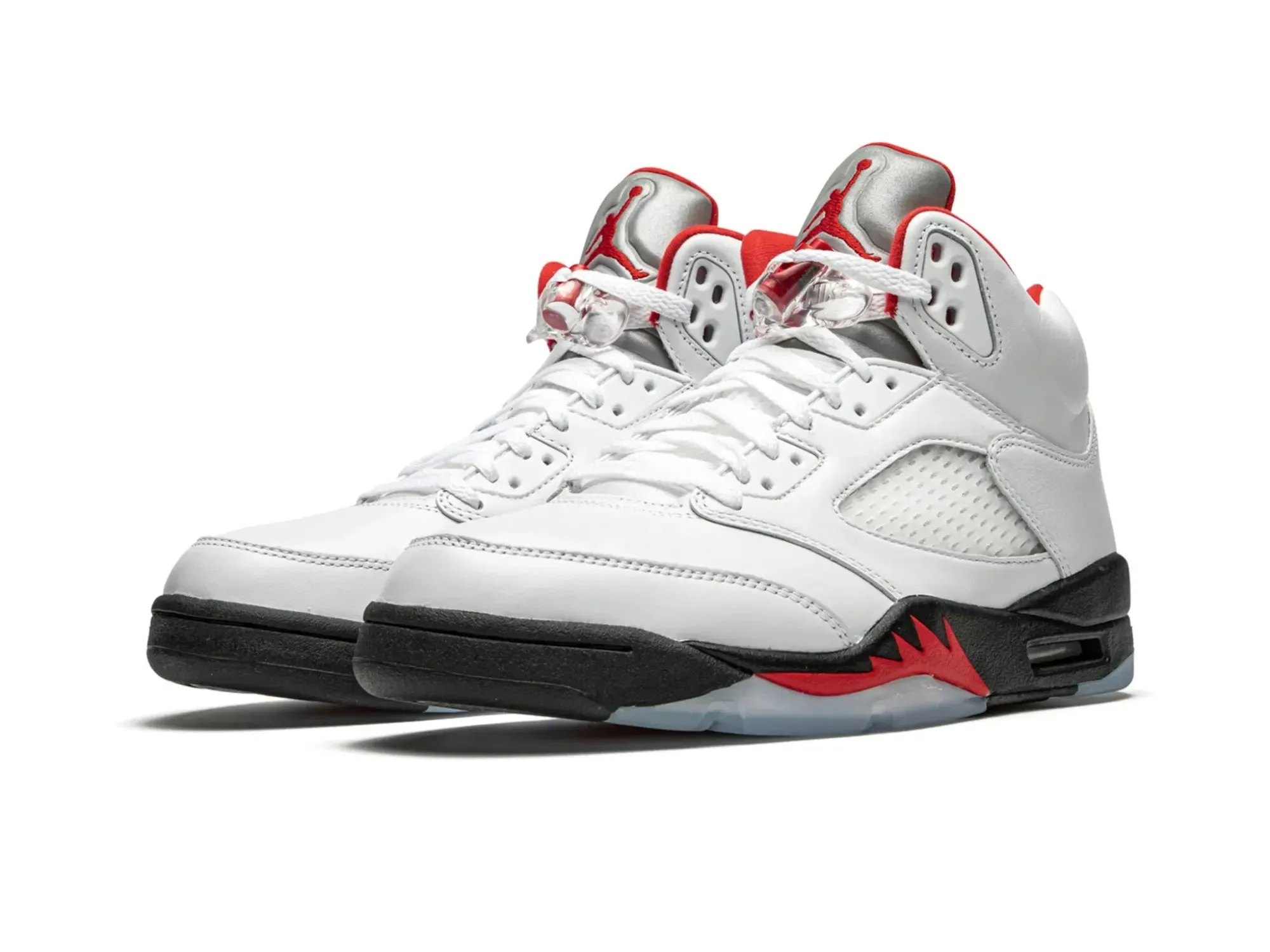 Nike Air Jordan 5 Retro "Fire Red Silver Tongue"