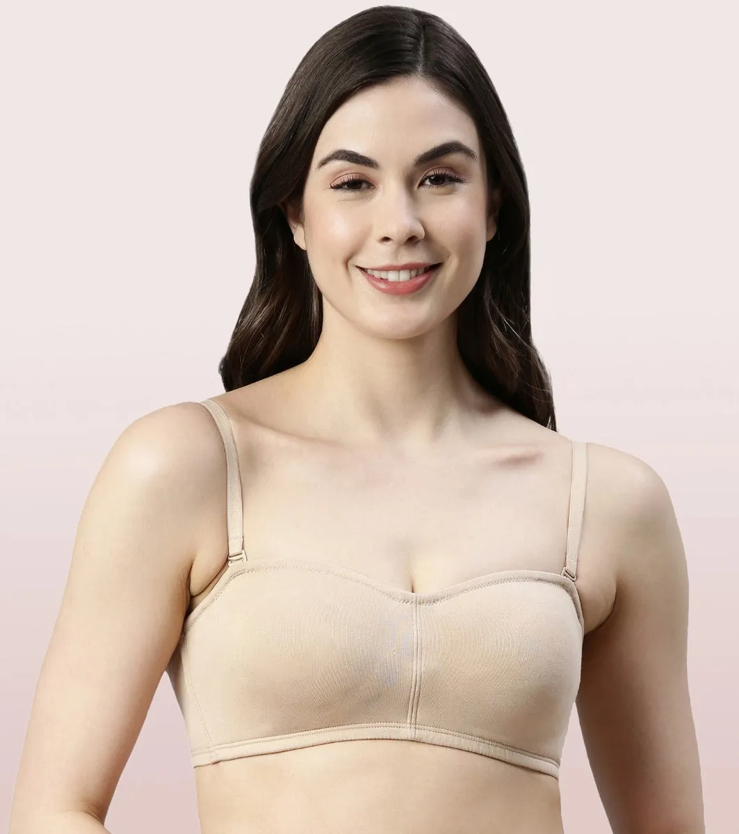 Perfect Shaping Cotton Strapless Bra