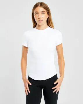 Sculpt T Shirt - White