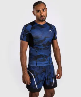 Venum Electron 3.0  Short Sleeve Rashguard - Navy